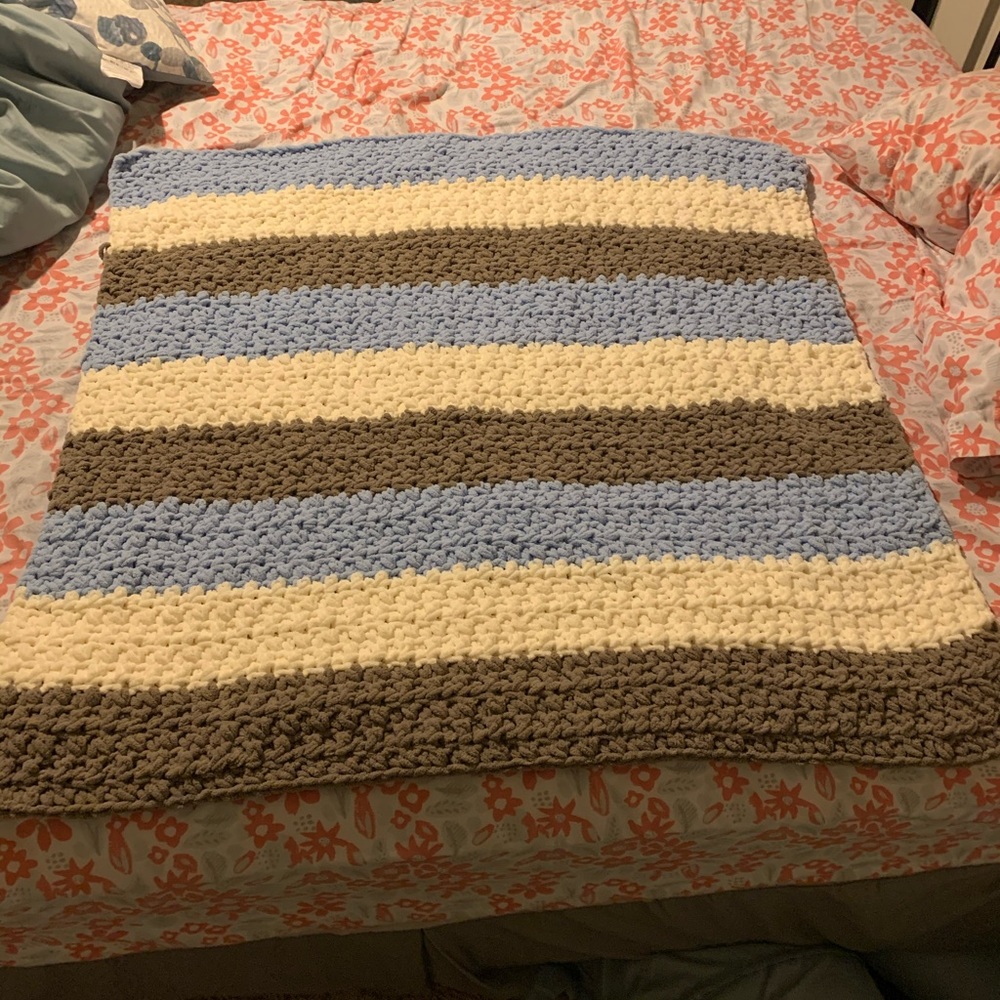 Handmade baby blanket